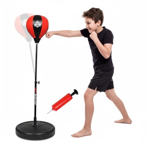 Stojąca gruszka bokserska dla dzieci DBX PRO 72 - 102 cm czerwona DBX Bushido