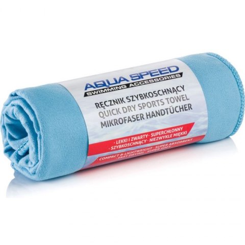 Ręcznik Aqua-speed Dry Flat 200g 50x100 jasny niebieski 02/155 Aqua-Speed