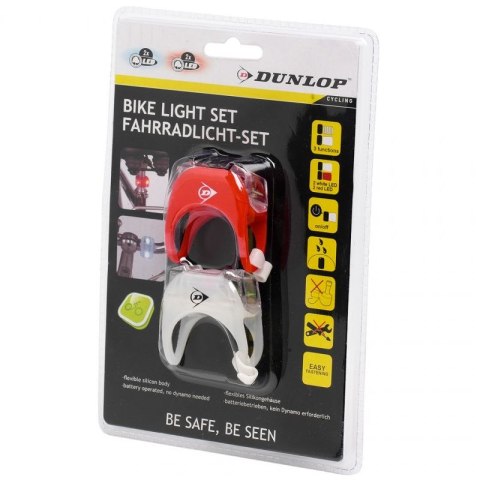 Zestaw Lampek Rowerowych Duracell Front+Rear 2 Led 41792