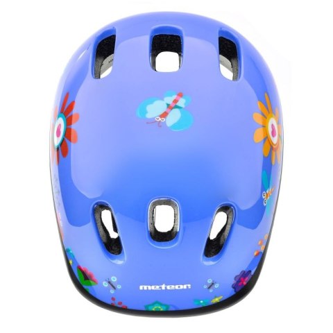 KASK ROWEROWY DZIECIĘCY METEOR KS06 garden