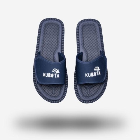 Klapki sportowe na rzep granatowe Kubota Kubota