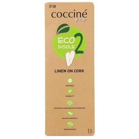 Wkładki do butów len na korku Coccine Eco Coccine