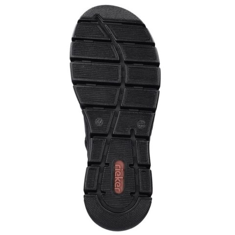 Botki damskie ocieplane czarne Rieker 55069-00 Rieker