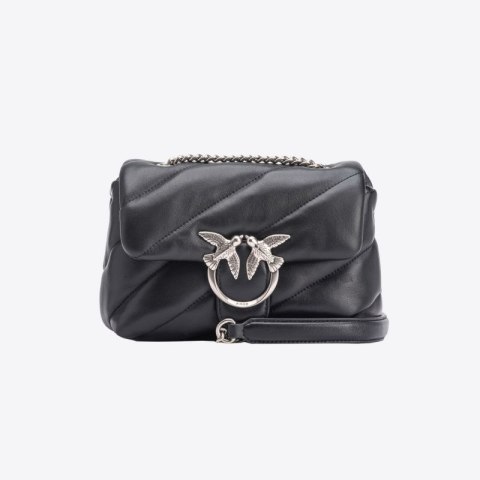 Torebka skórzana Pinko LOVE PUFF MINI CL 100039 A0F2 czarna (100039 A0F2 Z99O) Pinko