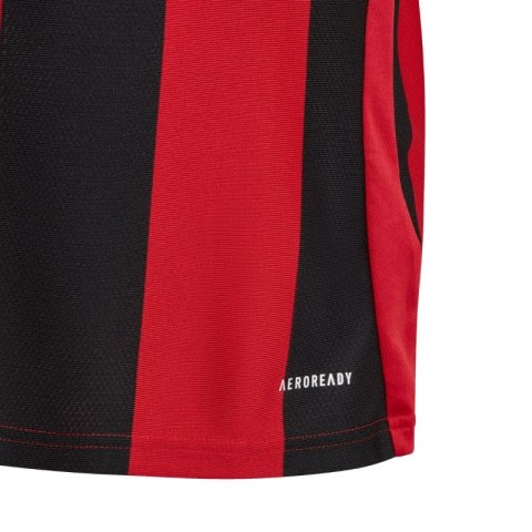 Koszulka dla dzieci adidas Striped 24 czerwono-czarna IW2131 Adidas