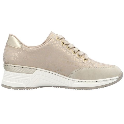 Sneakersy na koturnie Rieker W N4316 RKR760 Rieker