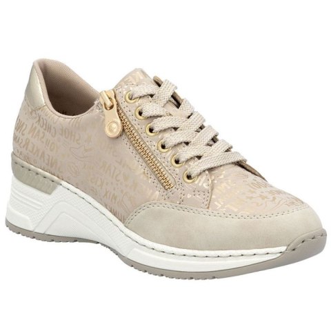 Sneakersy na koturnie Rieker W N4316 RKR760 Rieker