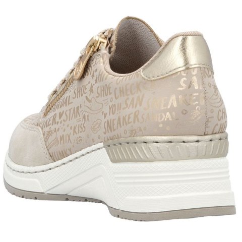 Sneakersy na koturnie Rieker W N4316 RKR760 Rieker