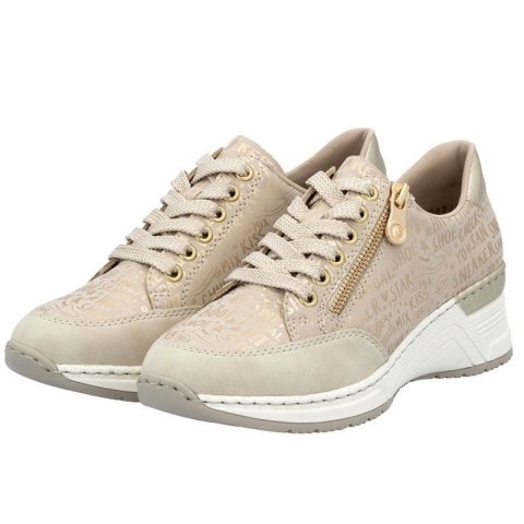 Sneakersy na koturnie Rieker W N4316 RKR760 Rieker