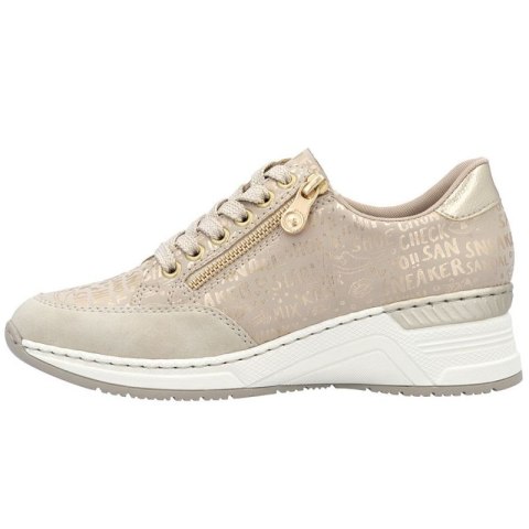 Sneakersy na koturnie Rieker W N4316 RKR760 Rieker