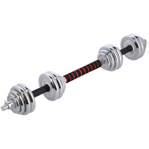 Sztangielki-Sztanga w walizce 2w1 SGP30 HMS 2x15 kg HMS