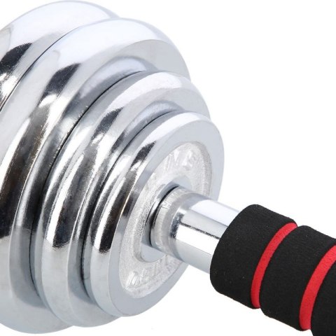 Sztangielki-Sztanga w walizce 2w1 SGP30 HMS 2x15 kg HMS
