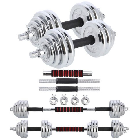 Sztangielki-Sztanga w walizce 2w1 SGP30 HMS 2x15 kg HMS