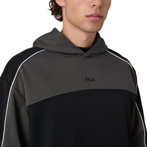 Bluza męska Fila Rivoli czarno-szara FAM1121 83033 Fila