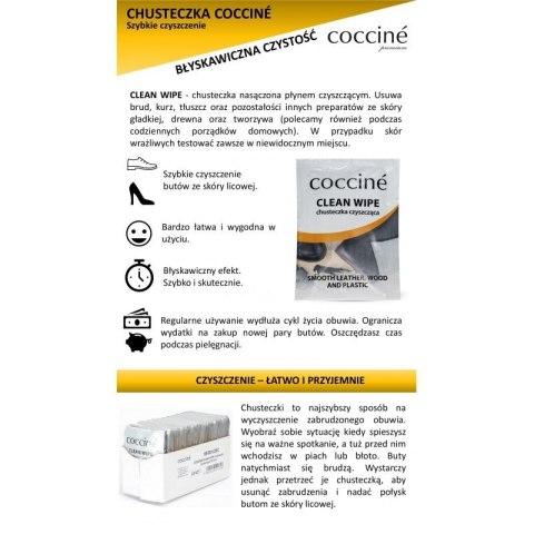 Jednorazowa chusteczka czyszcząca Coccine Coccine