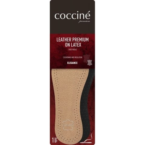 Skórzane wkładki do obuwia na lateksie Coccine Coccine