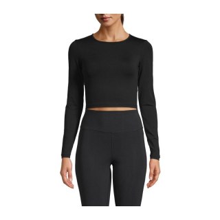 Koszulka CASALL Crop Long Sleeve czarny Casall