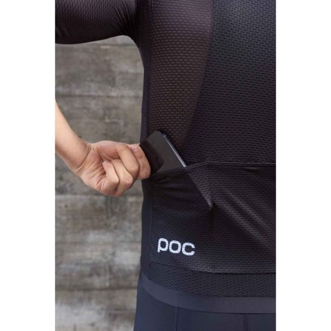 Koszulka rowerowa POC M's Air Jersey czarny POC