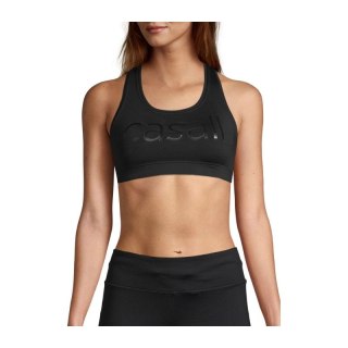 Stanik sportowy CASALL Iconic wool sports bra czarny Casall
