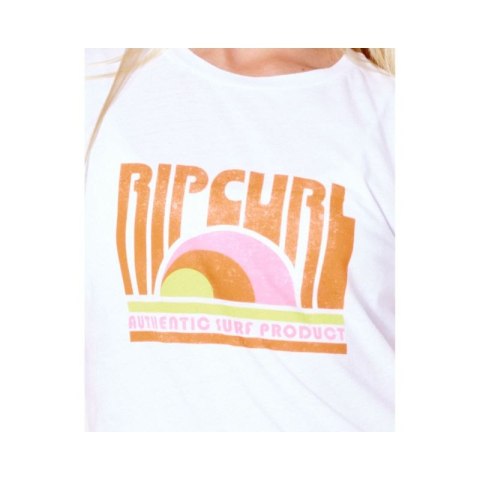 T-Shirt RIP CURL Surf Revival Tee - Girl - biały Rip Curl