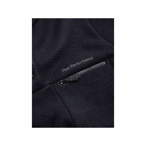 Bluza Peak Performance M Fleece Snap T-Neck czarny Peak Performance