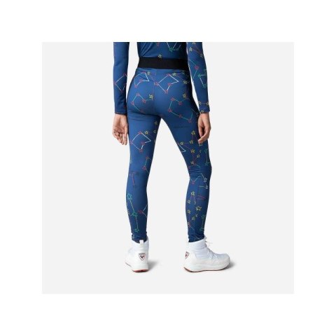 Legginsy Rossignol W Booster Tights niebieski Rossignol