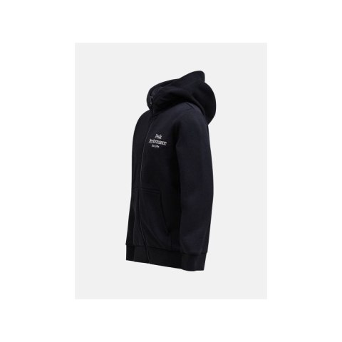 Bluza Peak Performance Jr Original Zip Hood czarny