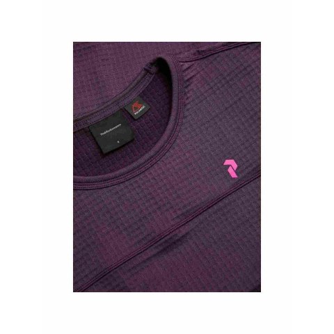 Bluza Peak Performance W Trail Polartec Crew fioletowy Peak Performance