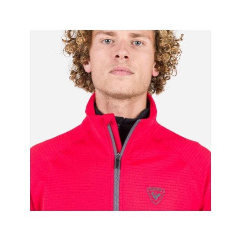 Bluza Rossignol Blackside Fleece Fz czerwony Rossignol