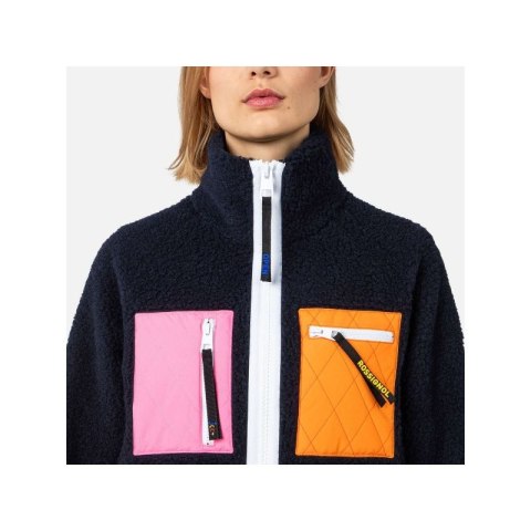 Bluza Rossignol W On Air Fleece Jkt niebieski Rossignol