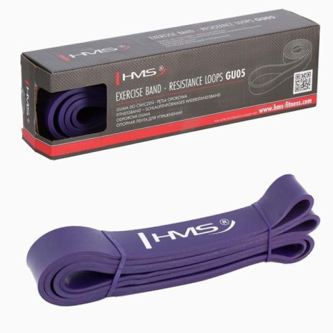 Guma do ćwiczeń HMS PURPLE GU05 32x4,5x2080 mm HMS