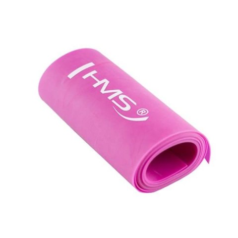 Taśma pilates HMS TP01 PINK 0.7 x 120 x 1200 MM 17-34-022 HMS