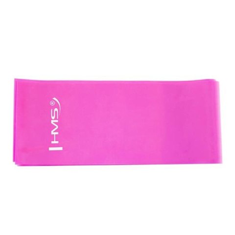 Taśma pilates HMS TP01 PINK 0.7 x 120 x 1200 MM 17-34-022 HMS