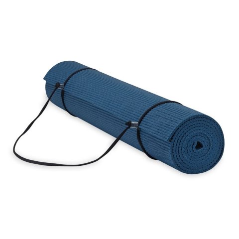 Mata do Jogi Gaiam Essentials 6 mm z pskiem Navy 63314 Gaiam