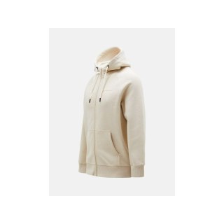 Bluza Peak Performance M Original Small Logo Zip Hood beżowy Peak Performance