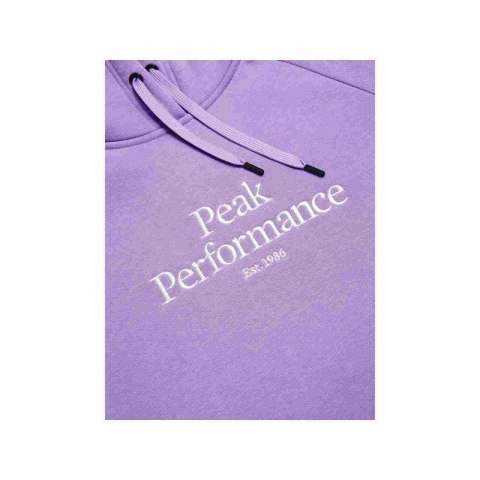 Bluza Peak Performance W Original Hood fioletowy Peak