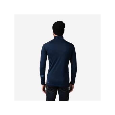 Koszulka Rossignol Poursuite 1/2 Zip granatowy Rossignol