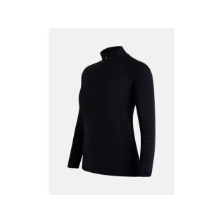 Koszulka termiczna Peak Performance W Magic Half Zip czarny Peak Performance