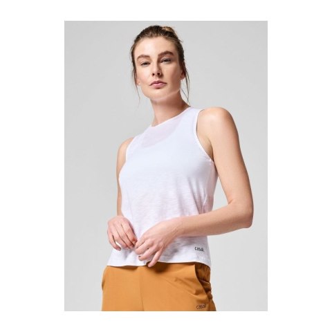 Koszulka treningowa CASALL Soft Texture Tank biały Casall