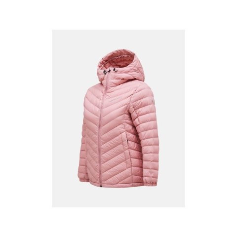 Kurtka puchowa Peak Performance W Frost Down Hood Jacket różowy Peak Performance
