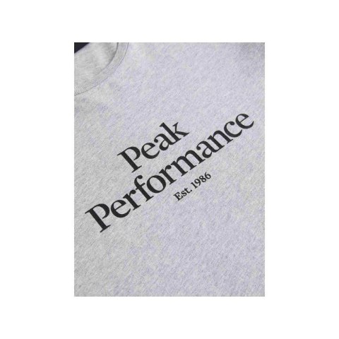T-Shirt Peak Performance W Original Tee szary Peak Performance