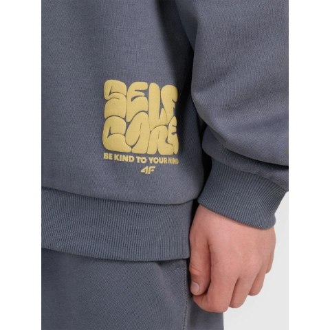 Bluza 4F JUNIOR 4FJRAW25TSWSM2448-22S 4f