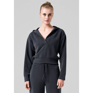 Bluza CASALL Peachy V-Neck Hoodie czarny Casall