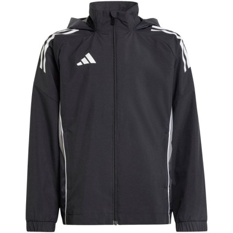 Kurtka dla dzieci adidas Tiro 25 Competition All Weather czarna IW0448 Adidas