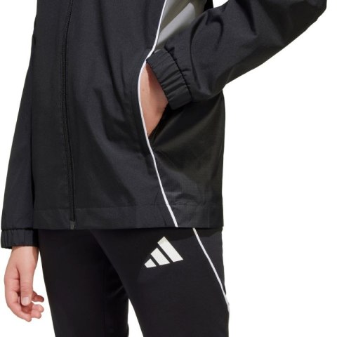 Kurtka dla dzieci adidas Tiro 25 Competition All Weather czarna IW0448 Adidas