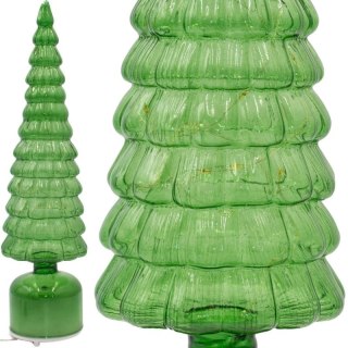 CHOINKA DEKORACYJNA ZIELONA LED 13 KORON CIEPŁY BIAŁY 40CM Koopman