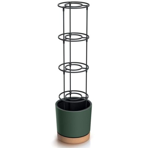 DONICZKA DO SADZENIA POMIDORÓW Z DRABINKĄ POJEMNOŚCI 35L HOME GROWER ZIELONA PINIA