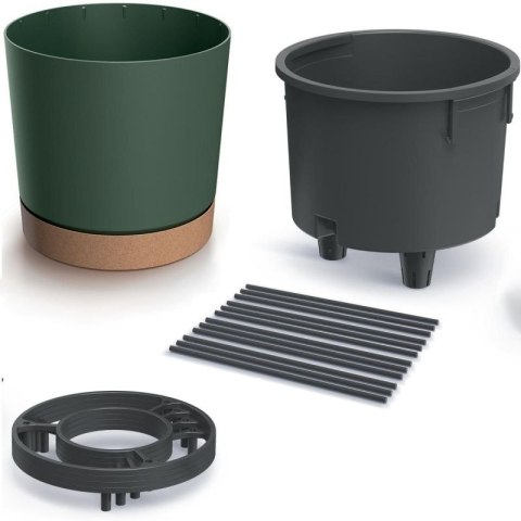 DONICZKA DO SADZENIA POMIDORÓW Z DRABINKĄ POJEMNOŚCI 35L HOME GROWER ZIELONA PINIA
