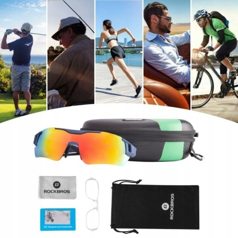 Rockbros okulary sportowe 10118 z polaryzacją Rockbros