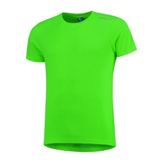 Rogelli koszulka Promo fluor-zielona 152-164 Rogelli